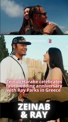 Zeinab Harake celebrates first wedding anniversary with Ray Parks in Greece