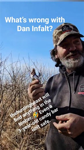 What's wrong with Dan Infalt! 🤣 Even a 3-year-old candy bar isn't safe.