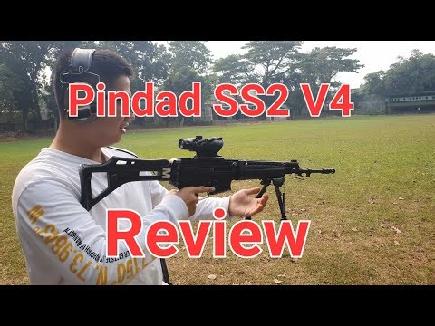 🇮🇩Pindad SS2 V4 Indonesia Review & nembak pendek HB (Heavy barrel) senapan standard TNI infanteri