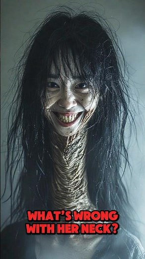 Rokurokubi: Japan’s Creepiest Neck-Stretching Demon 😱 #shorts #viralshorts #horrorshorts