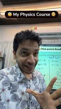 My Physics Course #Physics #JEE #NEET
