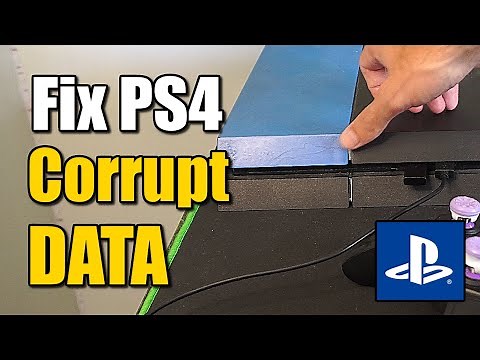 How to Fix Corrupted Data on PS4 Console & Games (Best Method)