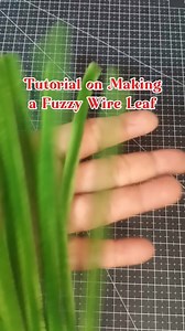 The easiest to make when making a fuzzy wire bouquet is the leaf or leaves. Follow this tutorial and you will be able to make one. 🍃 🍂 ☘️ Good morning! 💖 #goodmorning #tutorial #fuzzywireleaf | Hazelyn Binongo Mandang