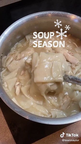 Enjoying a Southern Winter Snow Day with Anne's Old Fashioned Flat Dumplings