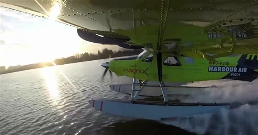 World's only fully electric seaplane on display at 'airplane nirvana'