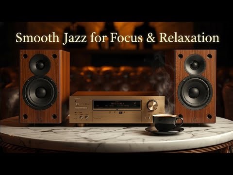 Smooth Jazz for Work, Study & Relax | Cozy Cafe Background Jazz Music
