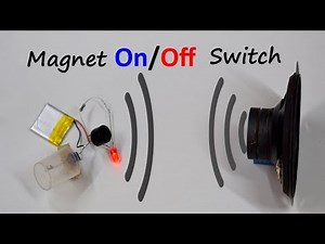 Awesome Experiment Magnetic Sensor Switch | Homemade Magnetic Switch | Diy Magnetic Switch