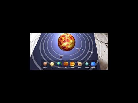 AR Project - Solar System (Vuforia)