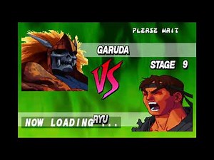 Street Fighter EX plus alpha - Garuda arcade mode