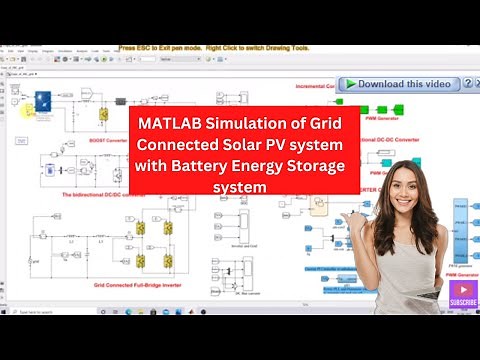 Grid-connected solar PV system with Battery Energy Storage System