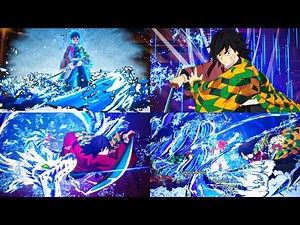 Demon Slayer: Hinokami Chronicles 2 - All Giyu Awakenings & Ultimate Attacks (4K 60FPS)