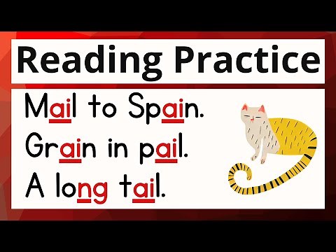 Digraph AI Words Part 4 | English Reading Practice with Phonics