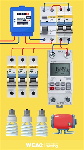 Energy Saving: Time Switch Setup.