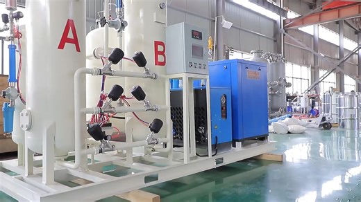 NUZHUO Psa Medical Oxygen Generator Psa Oxygen Plant Pressure Swing Adsorption Oxygen Generator