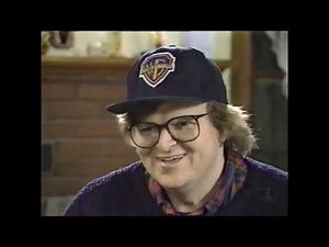 Michael Moore on "Roger and Me" Flint Michigan & General Motors - Primetime Live 12/21/89