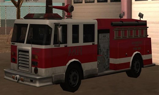 How to find a fire truck in GTA San Andreas