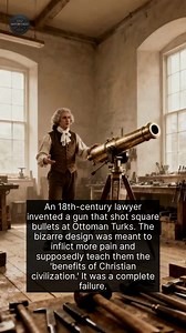 The Puckle Gun fired round bullets at Christians and square bullets at Turks. | History Vault