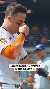 18K views · 258 reactions | James McCann recibe bolazo a 95 millas en la cara  y se mantiene en el juego | All Sport News | Facebook
