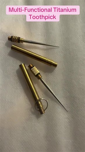 Discover the Multi-Functional Titanium Toothpick