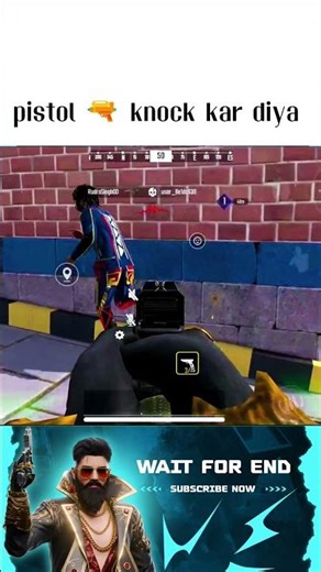 Scarfall 2.0 gameplay 🎮 pistol 🔫 se knock kar diya 😱😱#scarfall #indiagames #shorts