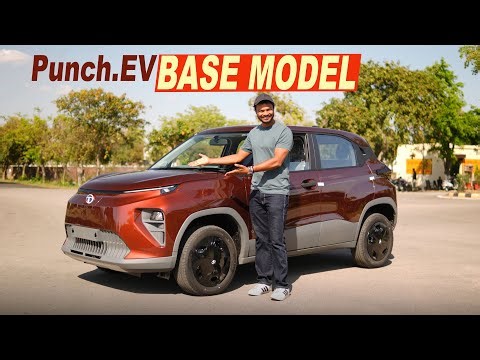 Tata Punch.ev Facelift Smart+ Base Model Detailed Review | BornDrive