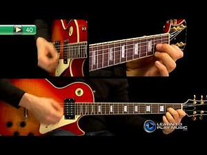 Ex040 - Super Easy Guitar Lessons - Notes, Chords & Rhythms with TAB - Solo Mix - Part 2