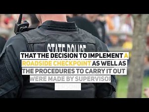 DUI Checkpoints in Georgia