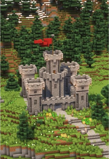 Small Castle Build Ideas in Minecraft