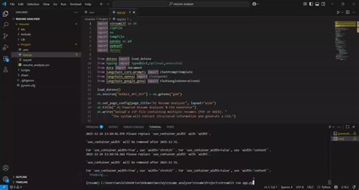 AI-Driven Resume Intelligence CSV Export Tool | Wesley Roy posted on the topic | LinkedIn