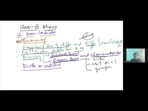 Revision Plan of semiconductor XII-Physics