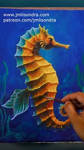 acrylic painting ideas underwater creatures #art #artwork #painting #acrylic #ToGodBeTheGlory | Jmlisondra Arts