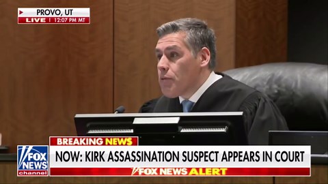 Accused Charlie Kirk killer appears in court