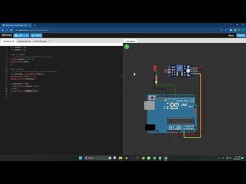 WOKWI Tutorial Learn Arduino Programming Reading Analog Values ​​of LDR Sensors to Turn on LEDs