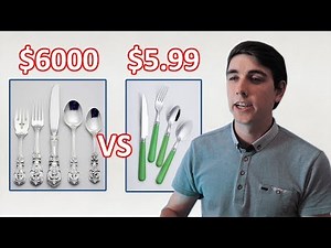 Cutlery Expert Breaks Down Cheap and Expensive Silverware
