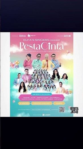 Elfa’s Singers Concert: Pesta Cinta - The Kasablanka Hall, Jakarta📅 Tanggal: 26 Juni 2026❗