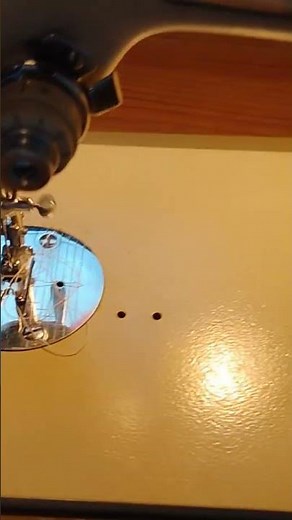 Singer sewing machine model 237 test