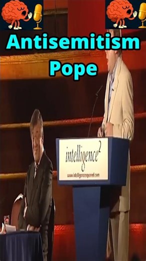 Christopher Hitchens on Antisemetic Catholic Church