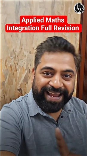Class 12 Applied Math Integration Full Revision 🔥 | LIVE at 6 PM #pw #shorts #class12maths