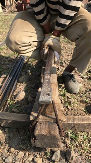 bending 12mm rebar: 3cm