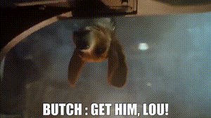 Butch : Get him, Lou!