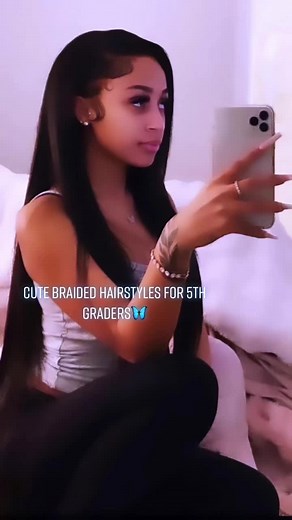 Here are some cute braided hairstyles that I feel are appropriate for 5th graders🦋 #fyp #4upage #ReTokforNature #fypシ #PostitAffirmations #xyzbca