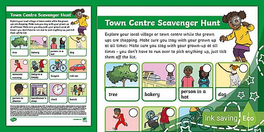 Town Centre Scavenger Hunt