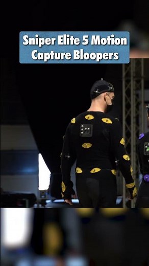 Sniper Elite 5 Motion Capture Bloopers