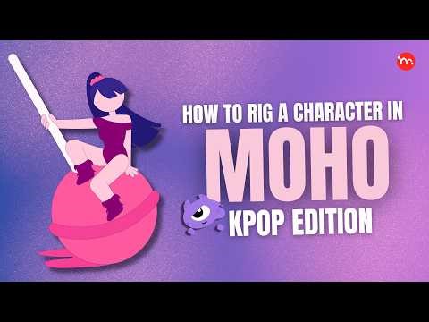 How To Rig A Character In Moho: K-Pop Edition (Beginners)