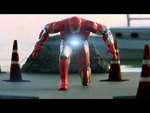 Iron-Man Landing | Blender Render