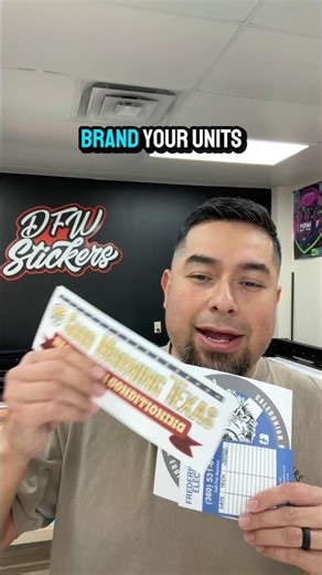 Must haves for HVAC Business Branding! Custom AC Unit Stickers #hvac #branding #smallbusiness