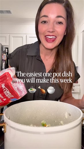 This is the easiest one pot gumbo you’ll ever make 👇 No roux, no fuss, just bold Cajun flavor in 30 minutes. Perfect for busy nights and weekends when you want comfort food fast. Comment RECIPE for a printable version, follow along step-by-step in the video, or see the full recipe below! Ingredients: ½ of a 22oz bag frozen peppers & onions (or 2 cups fresh) ½ lb Cajun-style linked sausage (andouille, Conecuh, etc), cut into rounds 8 cups chicken broth (or 6 cups broth 2 cups water for less salt