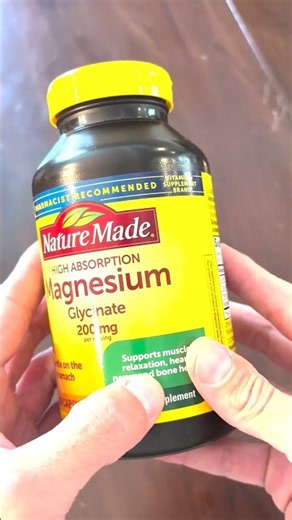 Magnesium Glycinate for Sleep & Muscle Support?