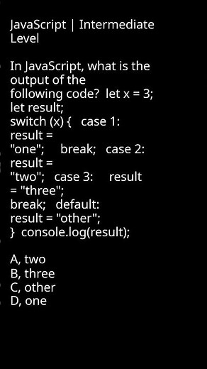 JavaScript Switch Statement Explained #learnjavascript #programmers #techtalk