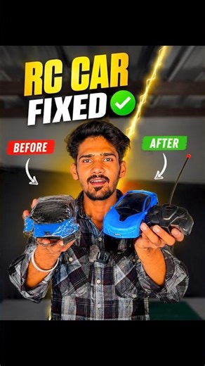 Broken RC Car Fixed 😱🔥#rc #rccar #shots